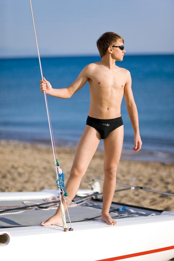 The teen naturist boy