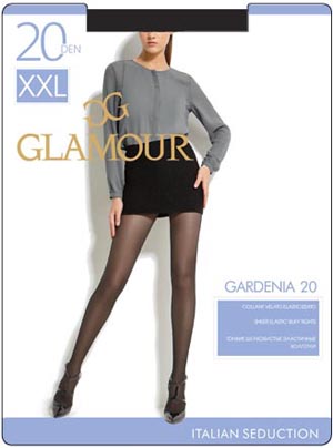 Колготки GLAMOUR Gardenia 20 XXL