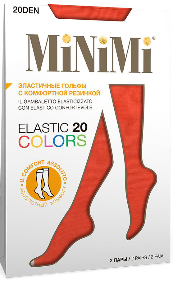 Гольфы MINIMI Elastic 20 Colors (2 ПАРЫ)