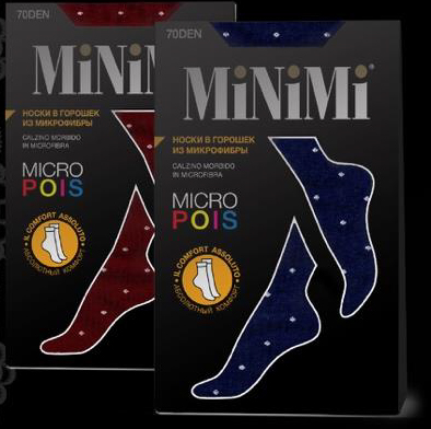 Носочки MINIMI Micro Pois 70