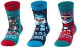 Детские носки OMSA Kids 21N65 Санта, Олень, Снеговик